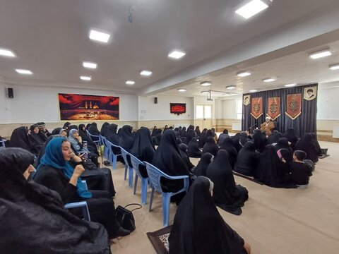 تصاویر/ عزاداری دهه اول محرم در مدرسه علمیه زینب کبری (س) ارومیه