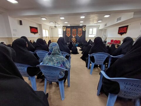 تصاویر/ عزاداری دهه اول محرم در مدرسه علمیه زینب کبری (س) ارومیه