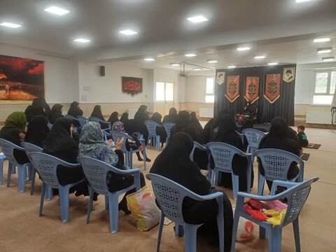 تصاویر/ عزاداری دهه اول محرم در مدرسه علمیه زینب کبری (س) ارومیه