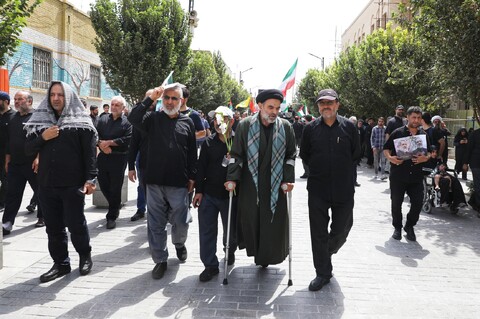 تصاویر/  تشییع پیکر سرلشگر محمد سعید ایزدی و جانباز شهید محمد آقازیارتی