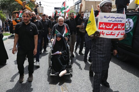تصاویر/  تشییع پیکر سرلشگر محمد سعید ایزدی و جانباز شهید محمد آقازیارتی