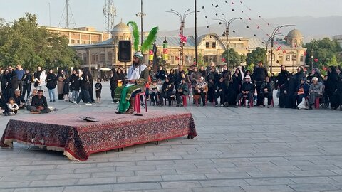 مراسم تعزیه خوانی در همدان