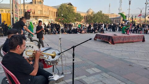 مراسم تعزیه خوانی در همدان