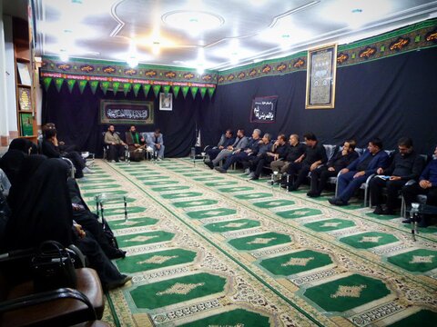 تصاویر/ جلسه هماهنگی مراسمات تاسوعا و عاشورا در آبدانان
