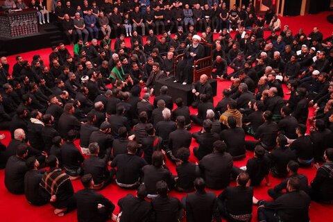 تصاویر/ عزاداری بوشهری‌ها در حسینیه معلی