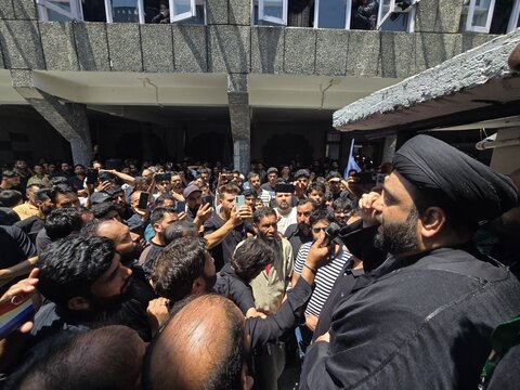 انجمنِ شرعی شیعیانِ جموں وکشمیر کے تحت آٹھویں محرم کا جلوس برآمد