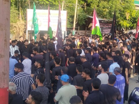 انجمنِ شرعی شیعیانِ جموں وکشمیر کے تحت آٹھویں محرم کا جلوس برآمد