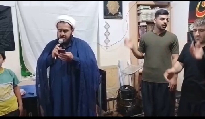 فیلم| برگزاری مراسم عزاداری در روستای چنگوله شهرستان مهران