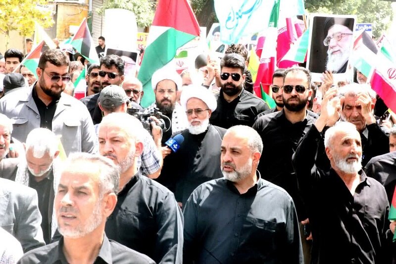 برگزاری راهپیمایی «جمعههای خشم» علیه جنایات ددمنشانه رژیم صهیونی در کرمانشاه+تصاویر