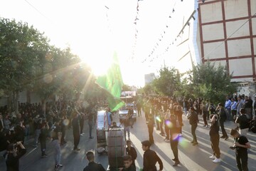 تصاویر/ اجتماع بزرگ هیأت‌های عزاداری شهرکرد