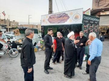 تصاویر/ بازدید امام جمعه از مواکب شهرستان دره شهر