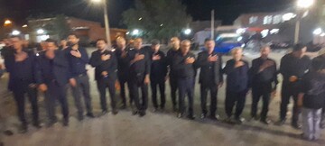 تصاویر/ برگزاری مراسم  شب تاسوعای حسینی در روستای بهمن آباد شهرستان چوار