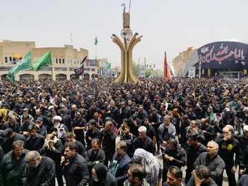 تصاویر/ عزاداری در شهرستان بم