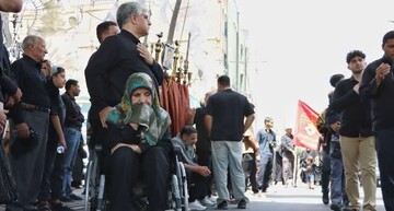 تصاویر/ عزاداری روز تاسوعا در اراک