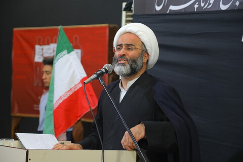 تصاویر / اجتماع عظیم عزاداران حسینی " گرامیداشت شهدای اقتدار قم " مهاجرین افغانستانی مقیم قم