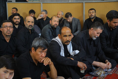 تصاویر / اجتماع عظیم عزاداران حسینی " گرامیداشت شهدای اقتدار قم " مهاجرین افغانستانی مقیم قم