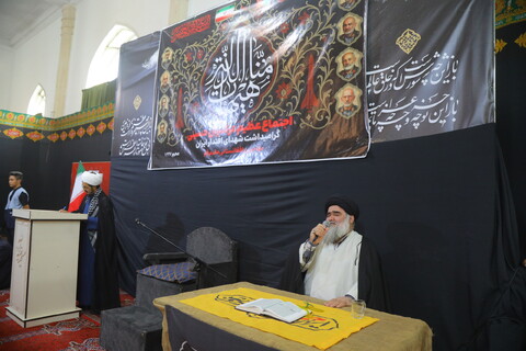 تصاویر / اجتماع عظیم عزاداران حسینی " گرامیداشت شهدای اقتدار قم " مهاجرین افغانستانی مقیم قم