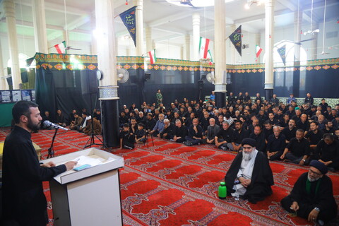 تصاویر / اجتماع عظیم عزاداران حسینی " گرامیداشت شهدای اقتدار قم " مهاجرین افغانستانی مقیم قم