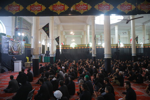 تصاویر / اجتماع عظیم عزاداران حسینی " گرامیداشت شهدای اقتدار قم " مهاجرین افغانستانی مقیم قم