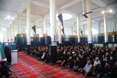 تصاویر / اجتماع عظیم عزاداران حسینی " گرامیداشت شهدای اقتدار قم " مهاجرین افغانستانی مقیم قم