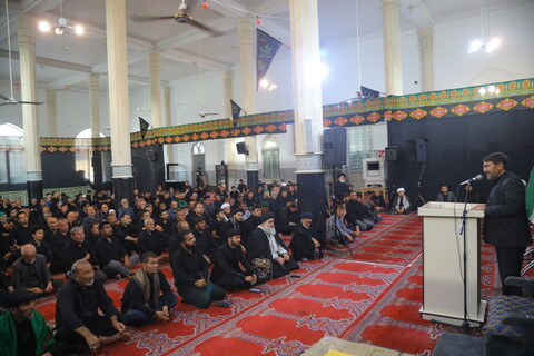 تصاویر / اجتماع عظیم عزاداران حسینی " گرامیداشت شهدای اقتدار قم " مهاجرین افغانستانی مقیم قم