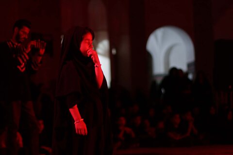 تعزیه خوانی در حسینیه امام رضا(ع) بیرجند