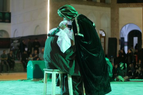 تعزیه خوانی در حسینیه امام رضا(ع) بیرجند