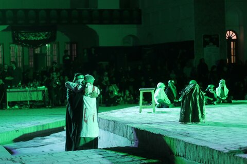 تعزیه خوانی در حسینیه امام رضا(ع) بیرجند