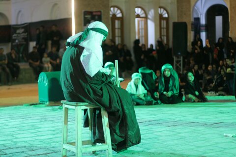تعزیه خوانی در حسینیه امام رضا(ع) بیرجند