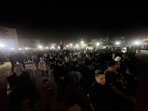 تصاویر / مراسم عزاداری شب تاسوعا در هیئت حضرت ابوالفضل العباس (ع) پردیسان