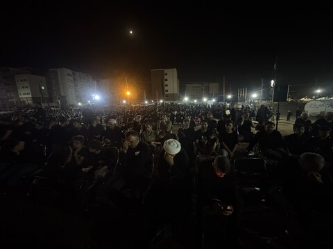 تصاویر / مراسم عزاداری شب تاسوعا در هیئت حضرت ابوالفضل العباس (ع) پردیسان