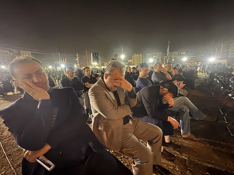 تصاویر / مراسم عزاداری شب تاسوعا در هیئت حضرت ابوالفضل العباس (ع) پردیسان