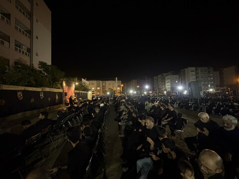 تصاویر / مراسم عزاداری شب تاسوعا در هیئت حضرت ابوالفضل العباس (ع) پردیسان