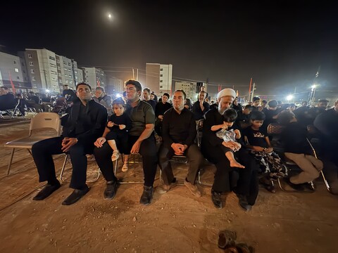 تصاویر / مراسم عزاداری شب تاسوعا در هیئت حضرت ابوالفضل العباس (ع) پردیسان