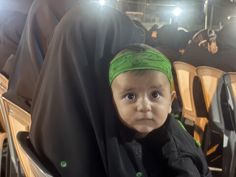 تصاویر / مراسم عزاداری شب تاسوعا در هیئت حضرت ابوالفضل العباس (ع) پردیسان