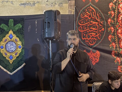 تصاویر / مراسم عزاداری شب تاسوعا در هیئت حضرت ابوالفضل العباس (ع) پردیسان