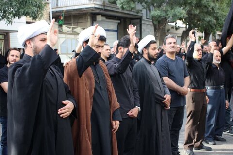 تصاویر/ اجتماع بزرگ مردمی یوم العباس در تکاب