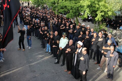 تصاویر/ اجتماع بزرگ مردمی یوم العباس در تکاب