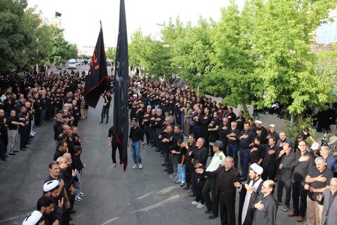 تصاویر/ اجتماع بزرگ مردمی یوم العباس در تکاب