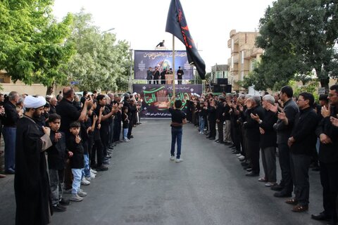 تصاویر/ اجتماع بزرگ مردمی یوم العباس در تکاب