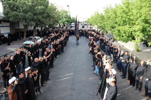 تصاویر/ اجتماع بزرگ مردمی یوم العباس در تکاب