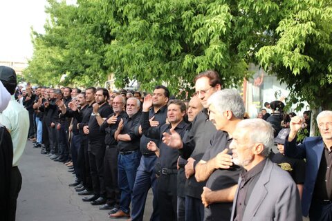 تصاویر/ اجتماع بزرگ مردمی یوم العباس در تکاب