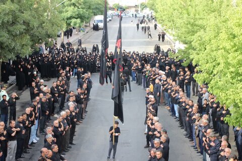 تصاویر/ اجتماع بزرگ مردمی یوم العباس در تکاب