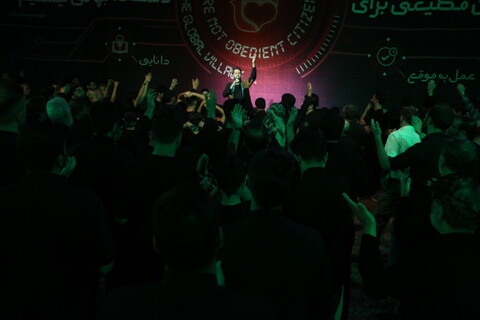 تصاویر / مراسم عزاداری شب تاسوعا در هیئت عاشوراییان اصفهان