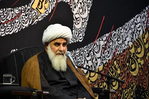 تصاویر/ مراسم سوگواری شب نهم محرم در مسجد جنرال ارومیه