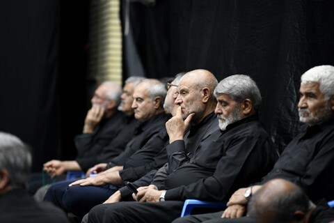 تصاویر/ مراسم سوگواری شب نهم محرم در مصلی ارومیه