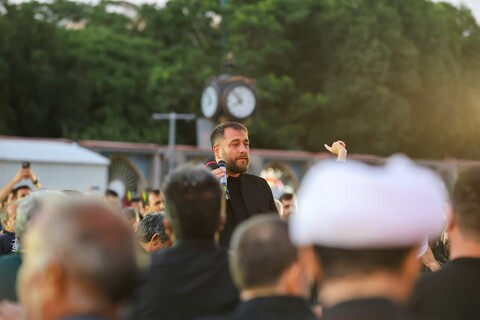 تصاویر/ مردم تبریز زیر پرچم عزای سید و سالار شهیدان