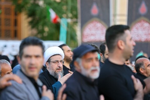 تصاویر/ مردم تبریز زیر پرچم عزای سید و سالار شهیدان