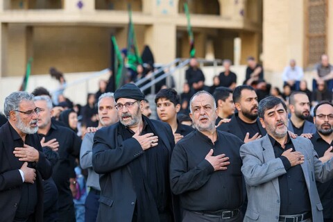 تصاویر/ مردم تبریز زیر پرچم عزای سید و سالار شهیدان