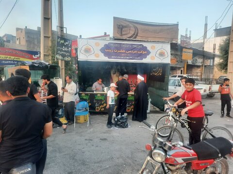 تصاویر/ بازدید امام جمعه از مواکب شهرستان دره شهر